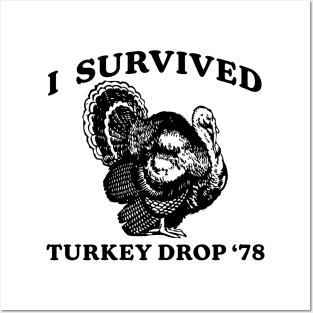 Turkey Drop Posters and Art